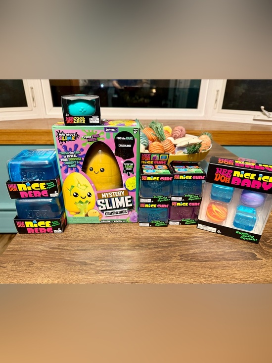 Needoh Other - NWT Needoh Squishy Toy Set